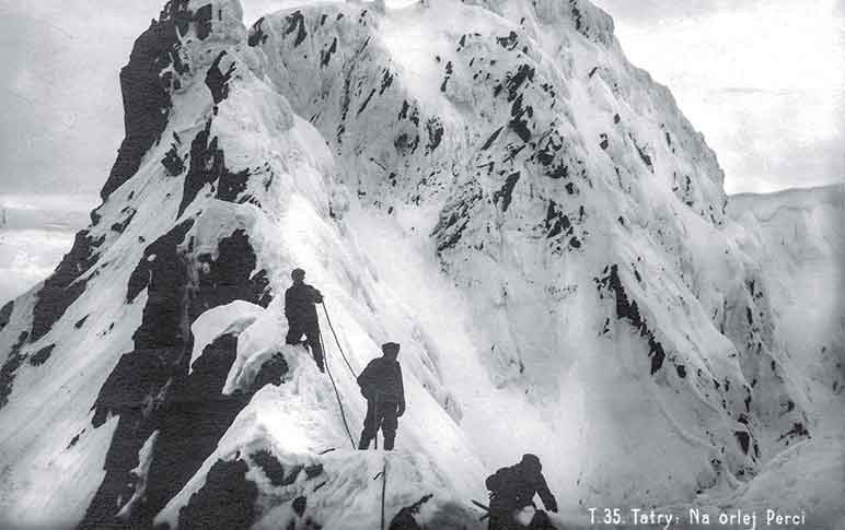 Tatry. Na Orlej Perci, Księgarnia Podhalańska, ok. 1914 r. 