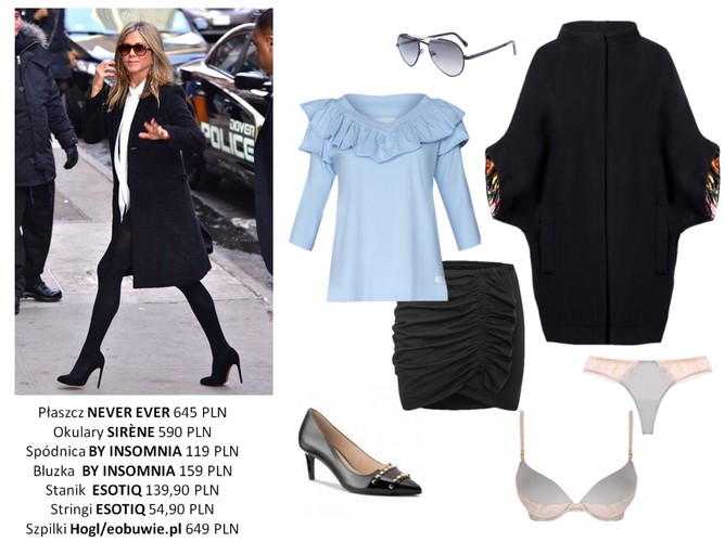 STYLIZACJE inspirowane Jennifer Aniston