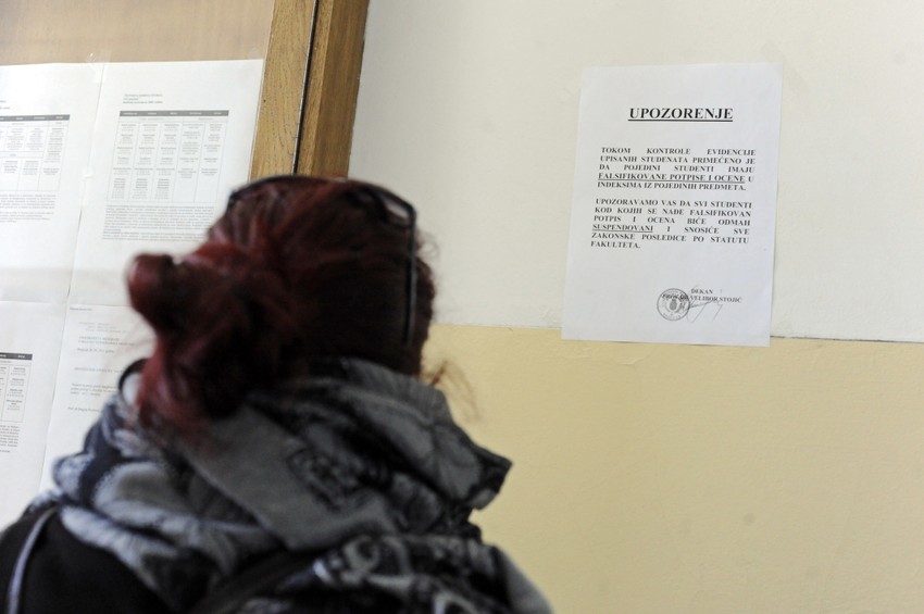 Sa falsifikatima u indeksu dolazili da prijave diplomski: Na Veterinarskom fakultetu