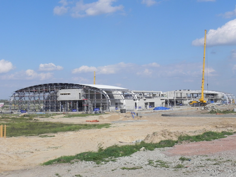 Port lotniczy Modlin – zdjęcia z budowy (4) fot. materiały prasowe