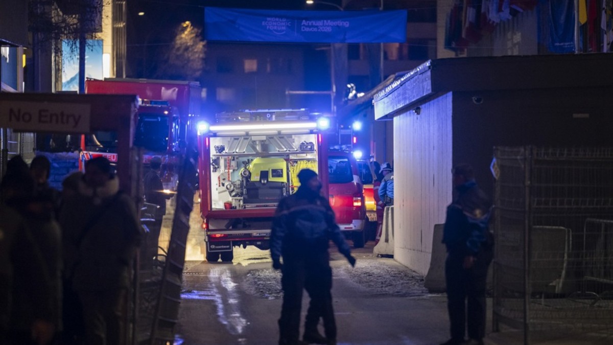 Požar u Davosu 21. januara