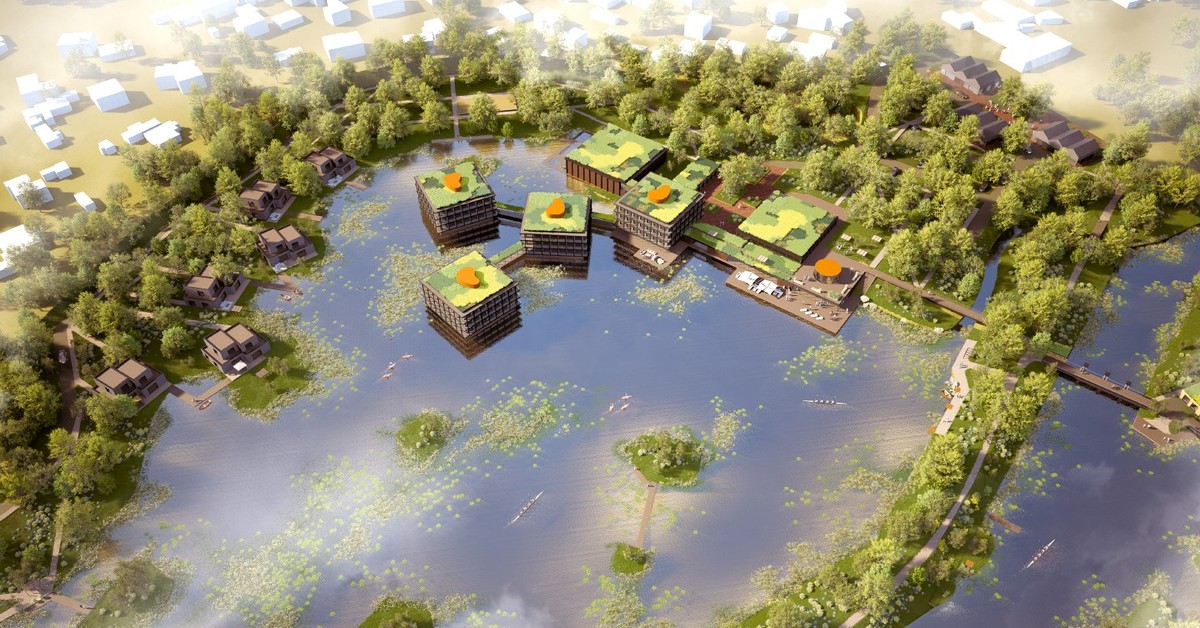 Dom seniora i „pływające” uzdrowisko na wodzie. Deweloper chce budować wbrew planom miejscowym