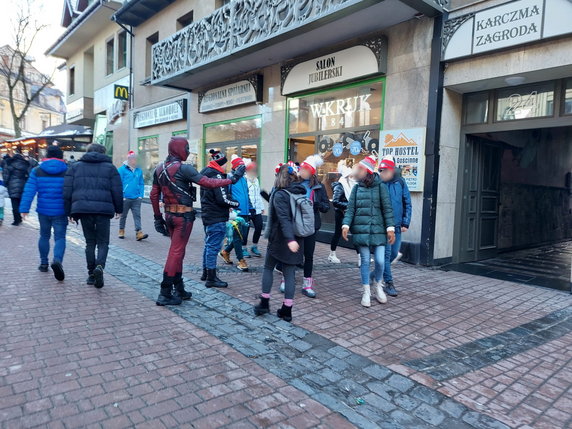 Zakopane w sobotę 14 stycznia br.