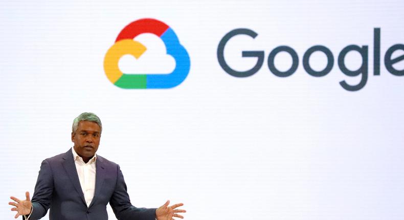 Google Cloud CEO, Thomas KurianGetty