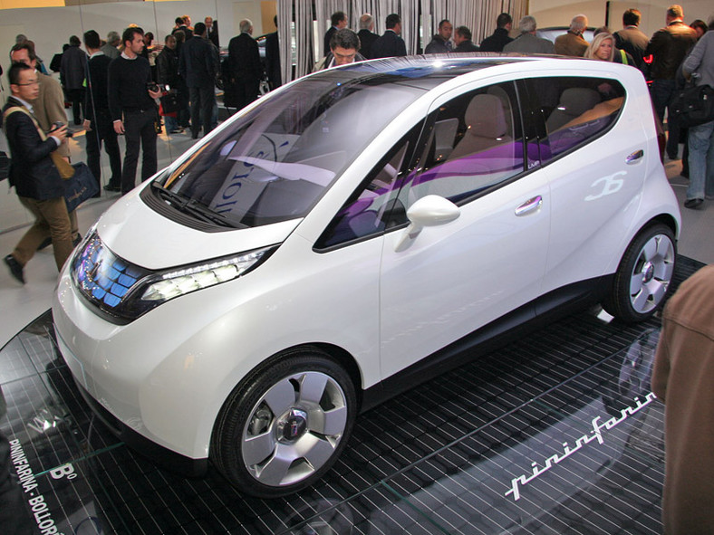 Paryż 2008: Pininfarina B0 – studium nowego elektromobilu