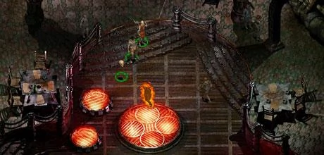 Screen z gry "Planescape Torment"