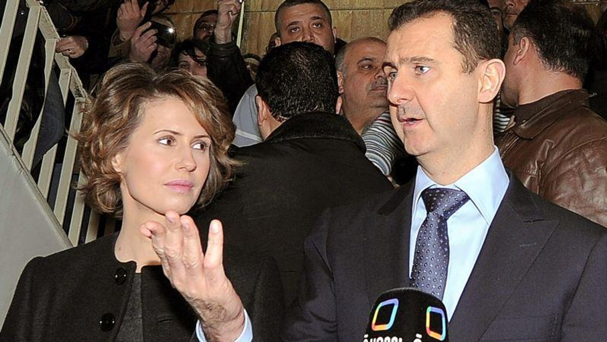 Asma i Baszar al Asad