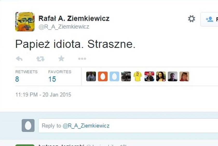 Twitter Ziemkiewicza