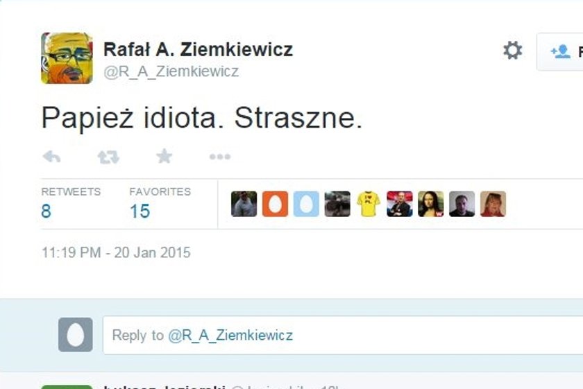 Twitter Ziemkiewicza