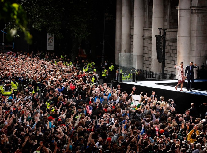 Barack Obama w Dublinie