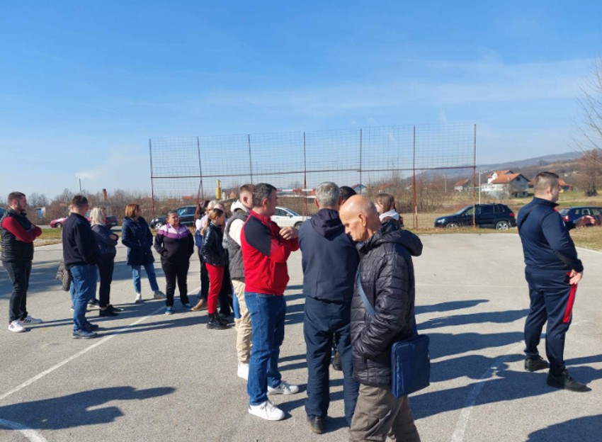 Bistrica, protest, meštani