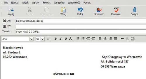 Po wprowadzeniu proponowanych przez MS zmian zamiast biegać na pocztę, by wysłać kolejne pismo do sądu czy urzędu, prześlemy je szybko z domowego komputera.