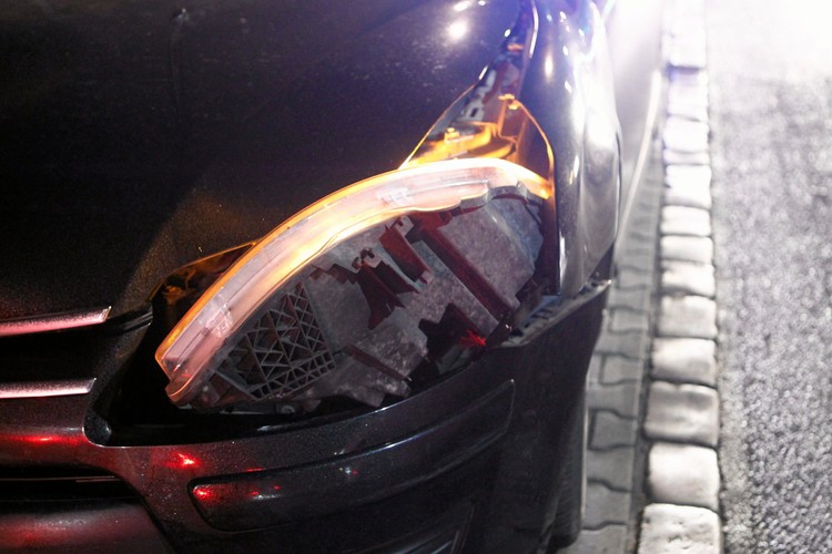 Kolizja konwoju prezydenta pod Belwederem