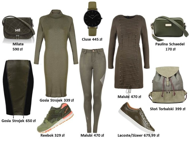 Ubrania i dodatki na jesień 2016 w najmodniejszych kolorach sezonu
