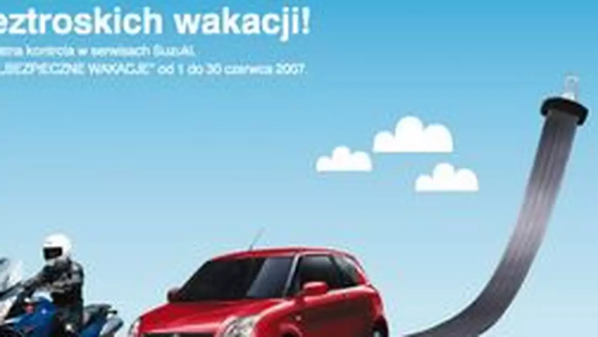 Suzuki: rozpoczyna się akcja Bezpieczne wakacje