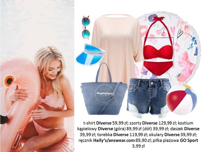 STYLIZACJE na imprezę nad basenem