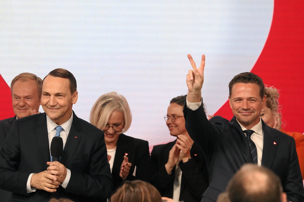 Radosław Sikorski i Rafał Trzaskowski