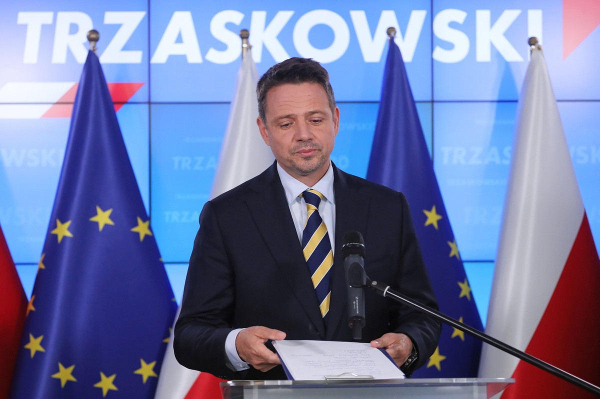 Prezydent Warszawy Rafał Trzaskowski