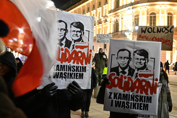 "Protest Wolnych Polaków" zorganizowany przez PiS