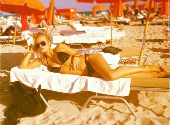 Doda w Miami / Zdjęcie z profilu Dody w portalu Twitter