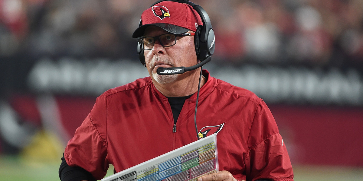 Cardinals head coach Bruce Arians hospitalized after reportedly suffering chest pains