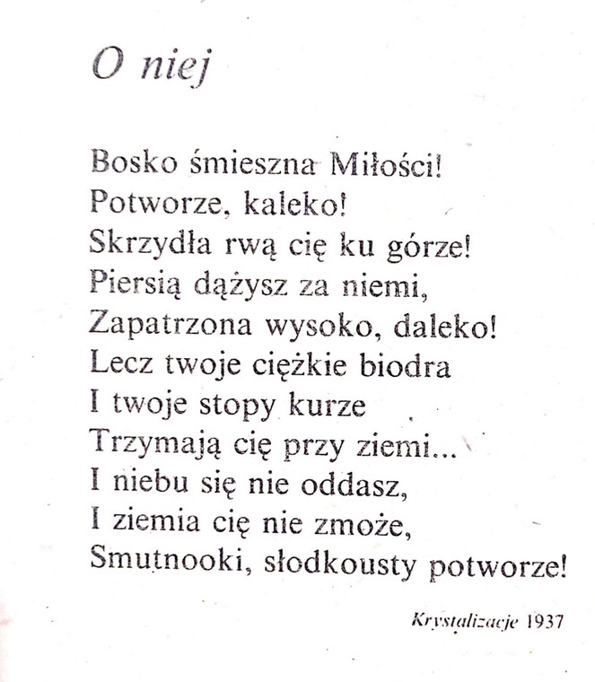 Interpretacja Wiersza Zakochani Marii Pawlikowskiej Jasnorzewskiej Maria Pawlikowska-Jasnorzewska. Kim była poetka? Najsłynniejsze wiersze