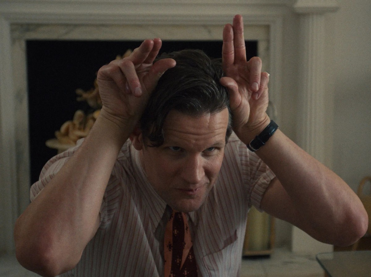 Matt Smith jako Bunny Munro w serialu "Śmierć Bunny'ego Munro"