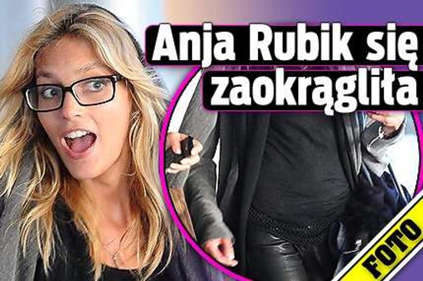 Anja Rubik się zaokrągliła! FOTO