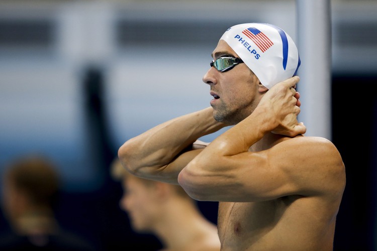 Michael Phelps dobrze wygląda nie tylko w wodzie
