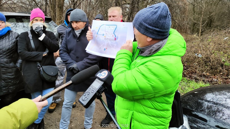 W Piotrkowie mieszkańcy protestują po konsultacjach w sprawie przebiegu południowej obwodnicy