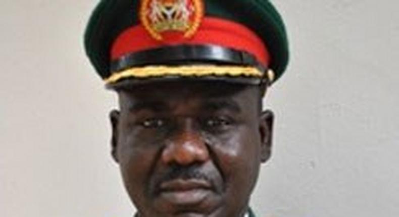 Major-General T.Y Buratai,Chief of Army Staff.