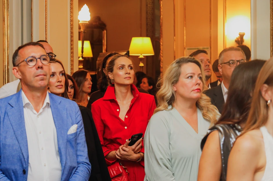 Jelena Gavrilović na predstavljanju Svetosavskog bala