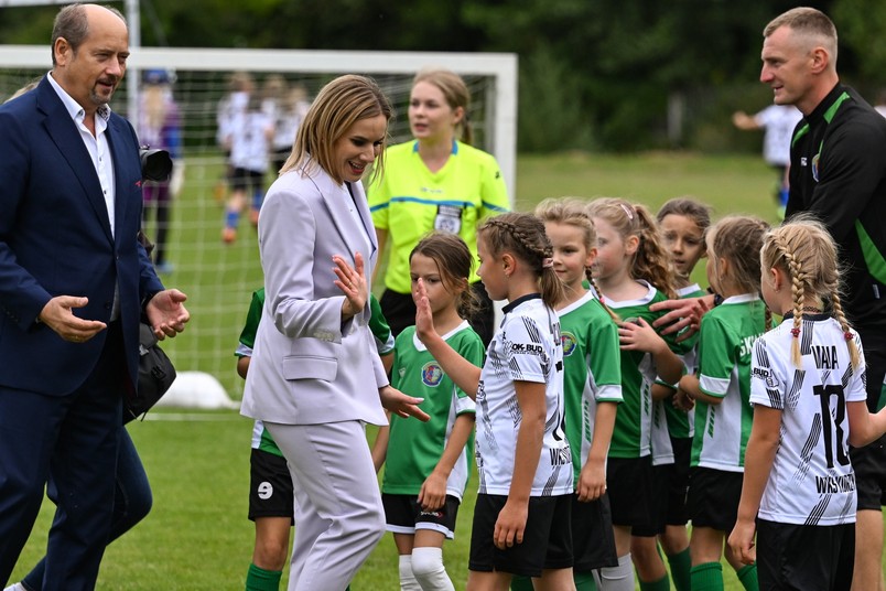 Pierwsze oficjalne wystąpienie Marty Nawrockiej. Zobacz, jak wypadła żona prezydenta RP