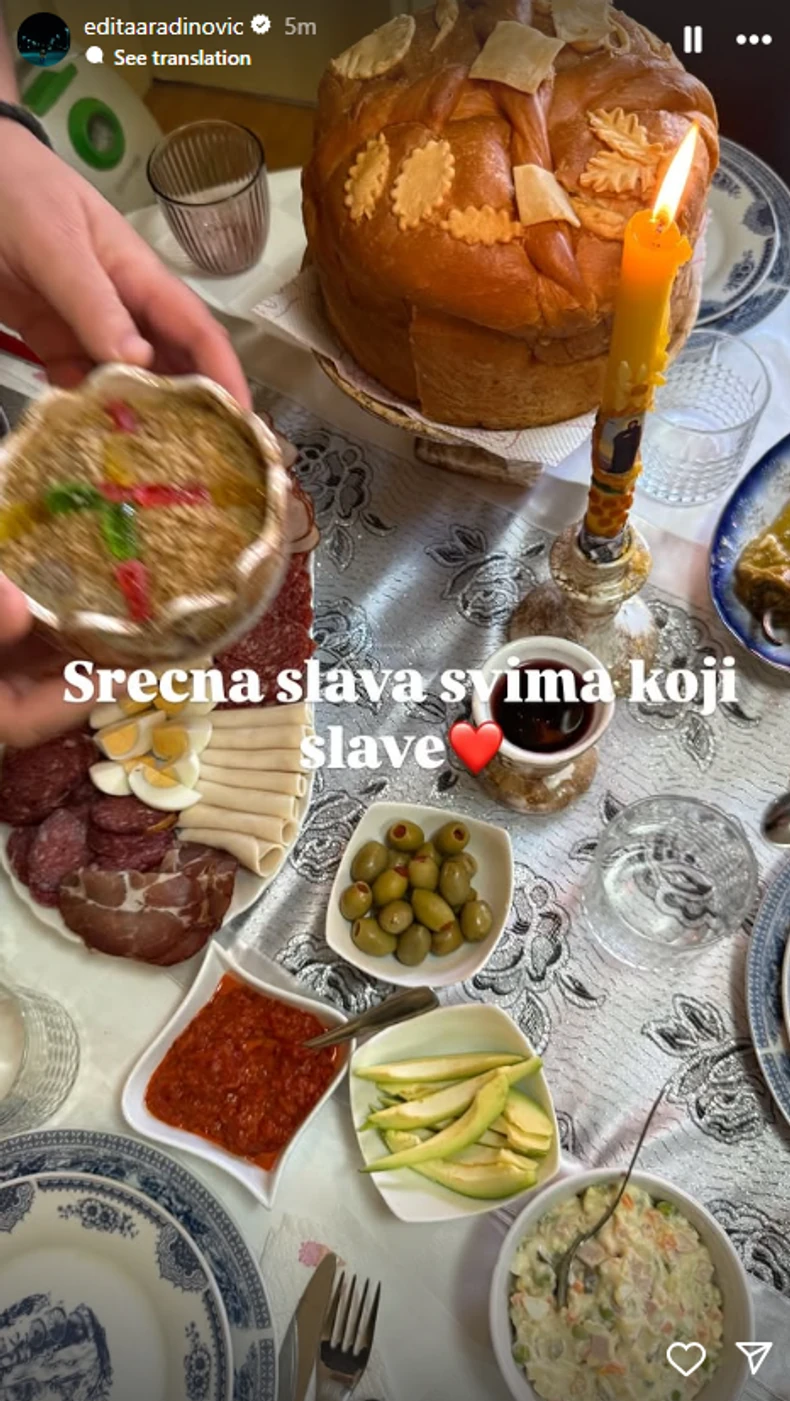 Edita slavi Svetu Petku