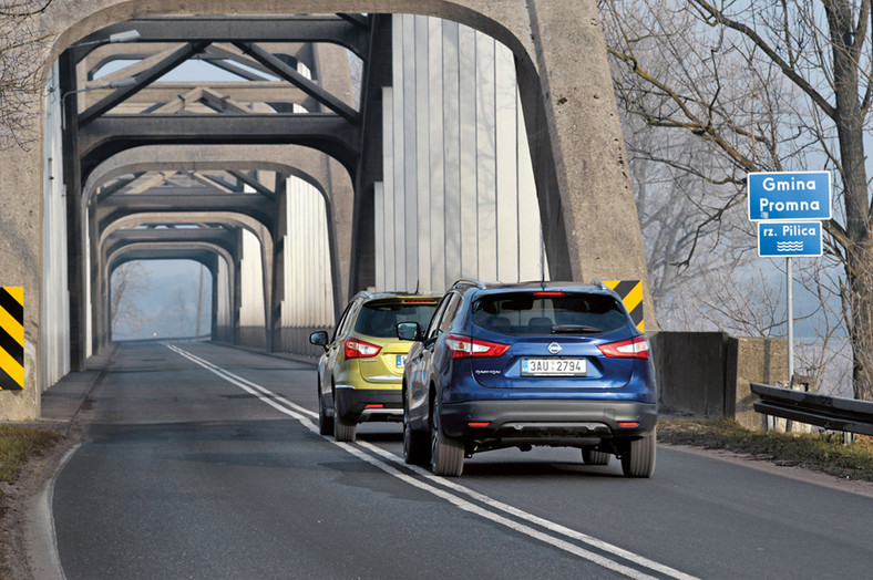 Nissan Qashqai i Suzuki S-Cross