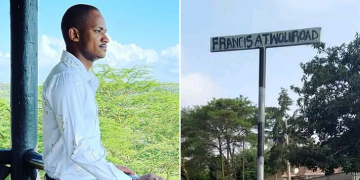 Babu Owino advises Francis Atwoli on how to stop destruction of his honorary road sign