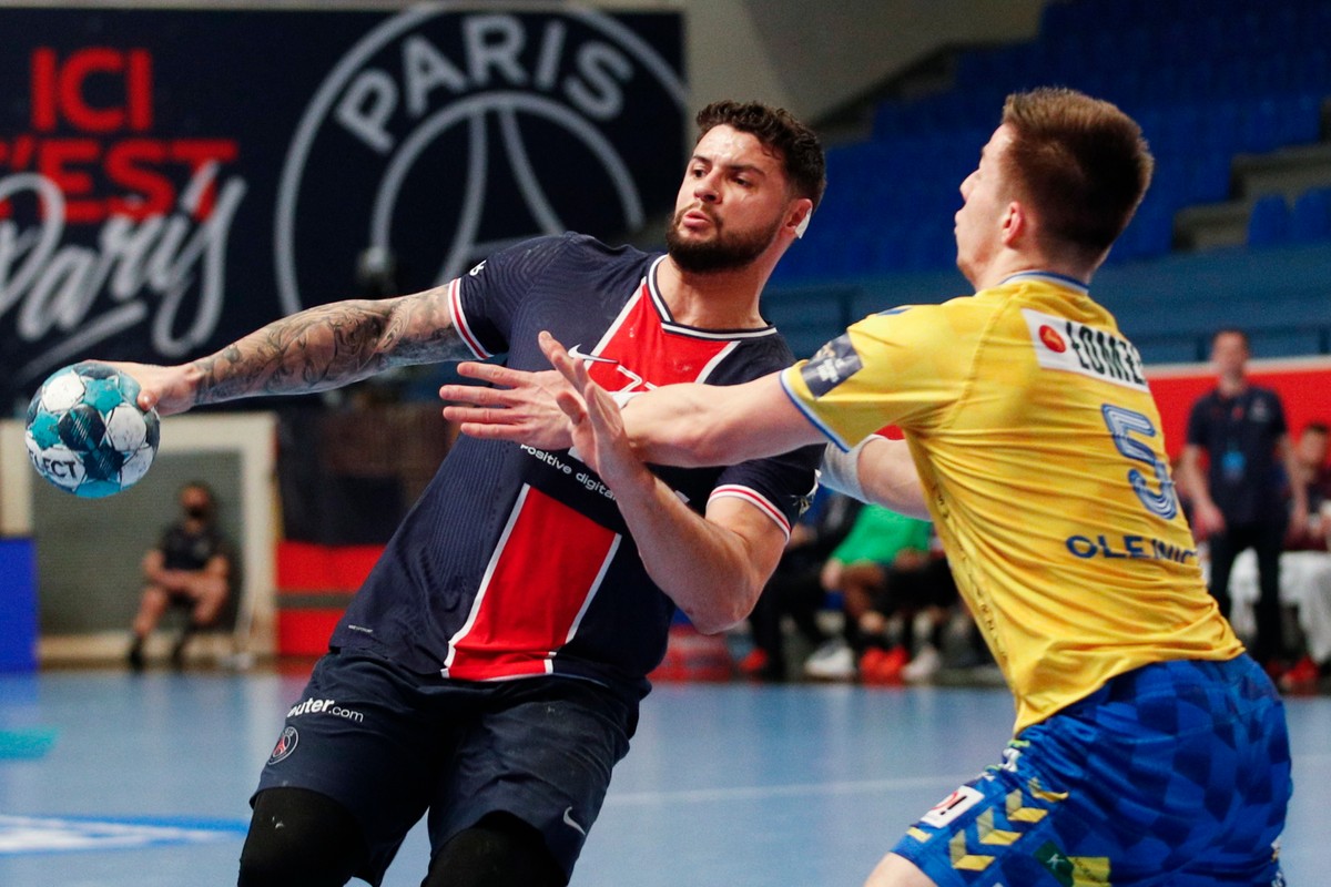 Elohim Prandi z PSG i Michał Olejniczak