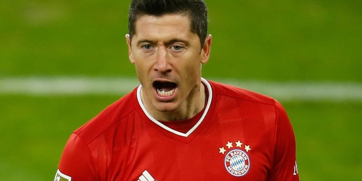 Robert Lewandowski strzelił gola w meczu z Eintrachtem