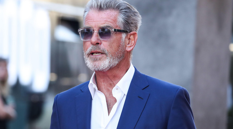 Pierce Brosnan 66 évesen is szívdöglesztő /Fotó: Northfoto