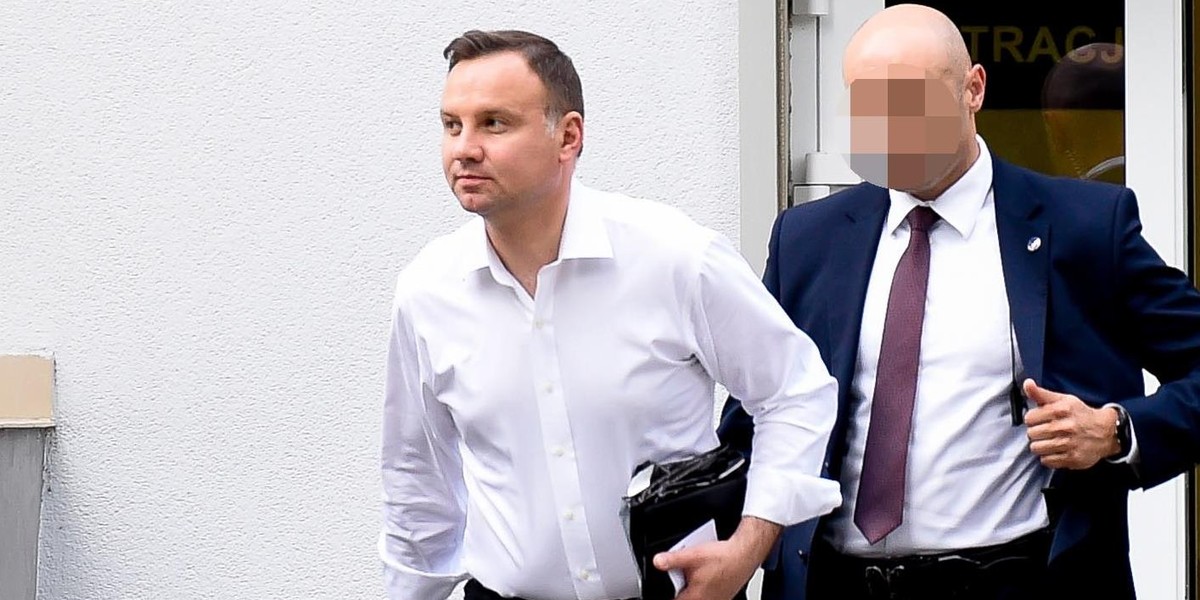 Andrzej Duda w poradni