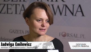 Emilewicz: Zapóźnienie Polski może działać na jej korzyść