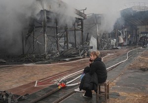Scena posle ruskog napada na Harkov, drugi najveći ukrajinski grad, tik uz granicu sa Rusijom | Foto: REUTERS/Viktoriia Yakymenk