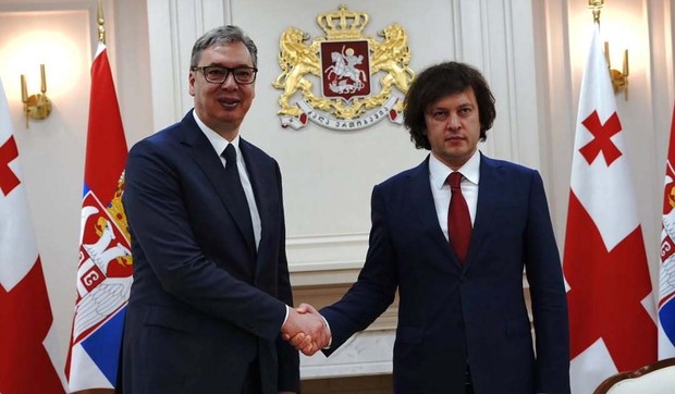 Aleksandar Vučić, Gruzija