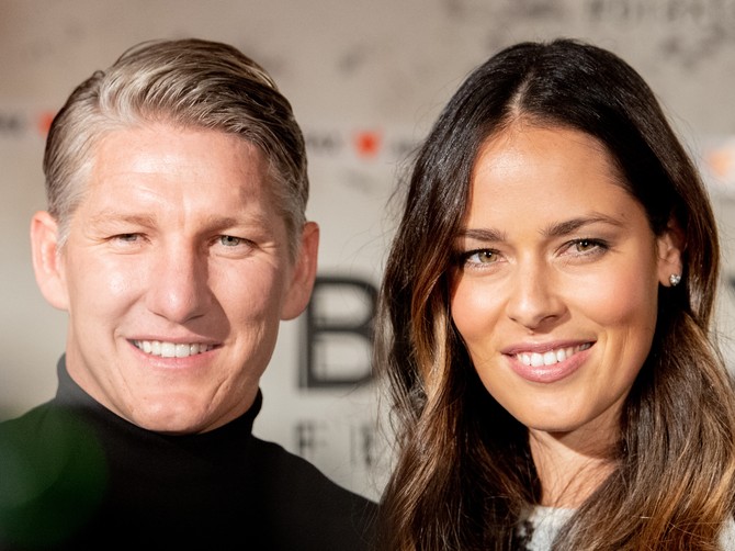Ana Ivanović i Bastijan Švajnštajger