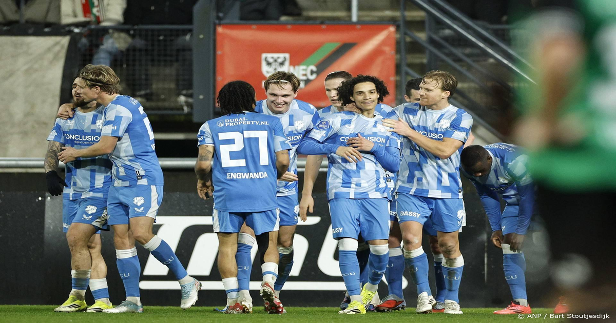 Tien wedstrijden zonder zege - FC Utrecht eindelijk weer winnaar bij NEC
