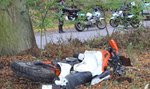 Śmiertelny wypadek motocyklisty. Umierał kilka godzin