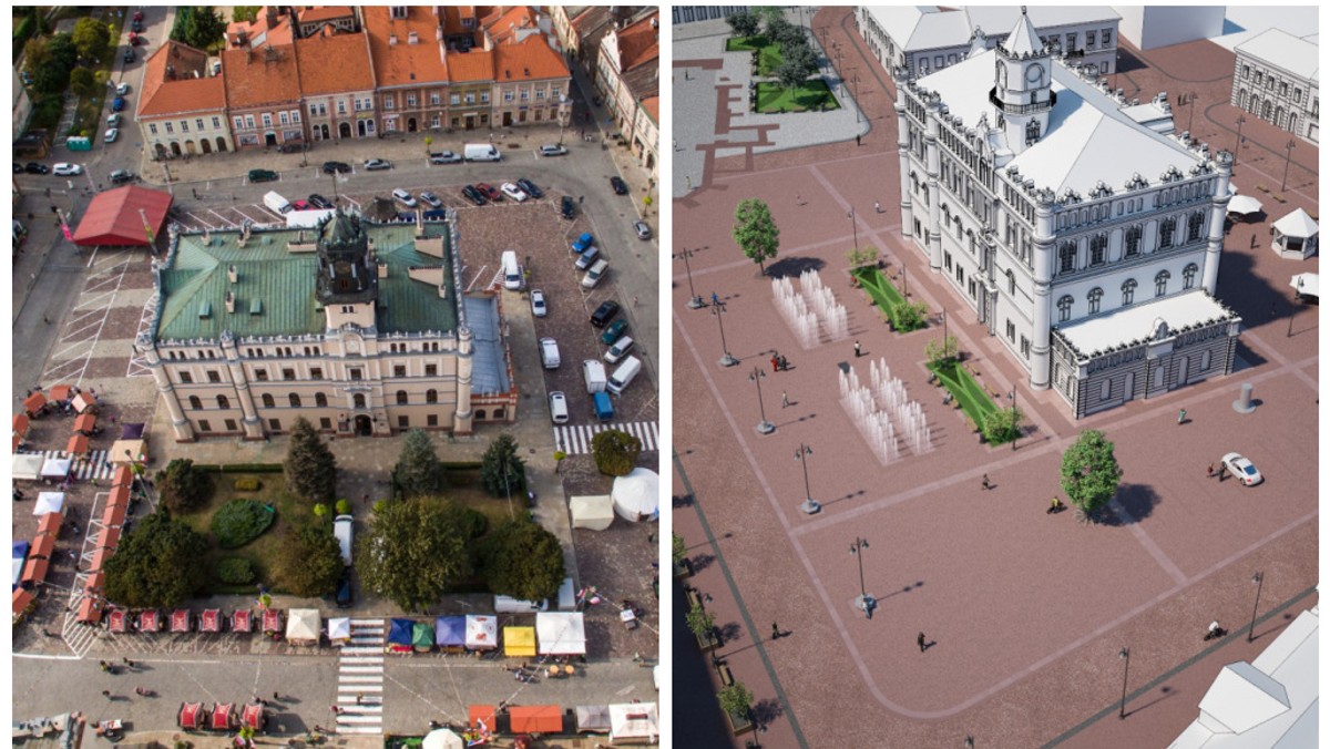 Miejska zieleń i betonoza. Podkarpackie: zmiany w centrach miast