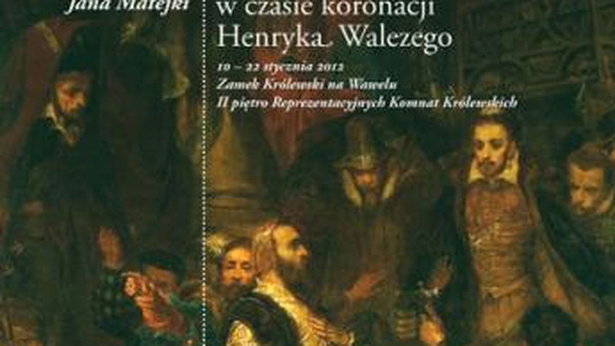 W Zamku Królewskim na Wawelu po raz pierwszy od ponad 100 lat można zobaczyć uchodzący do tej pory za zaginiony obraz Jana Matejki "Zabicie Wapowskiego w czasie koronacji Henryka Walezego".