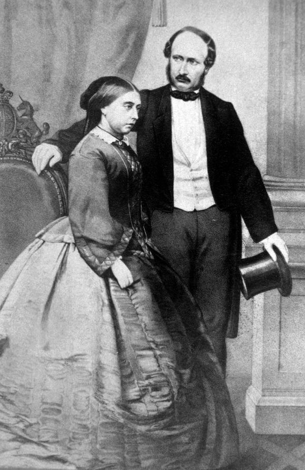 Królowa Wiktoria i książę Albert, 1840 r.