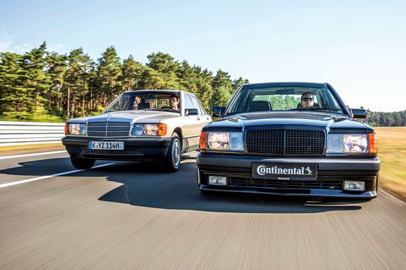 Mercedes 190 E kontra Brabus 190 E 3.6S